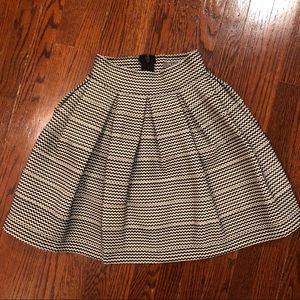 Gracia Skirt- Black & White, Poofy